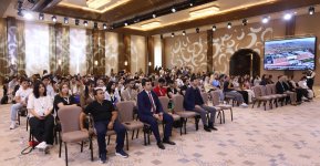 Azerbaijan's 6th Diaspora Youth Summer Camp debates reconstruction in liberated territories (PHOTO)