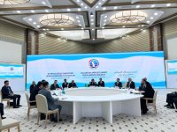 Azerbaijan attends Caspian Sea shallowing debates in Turkmenistan's Awaza (PHOTO)