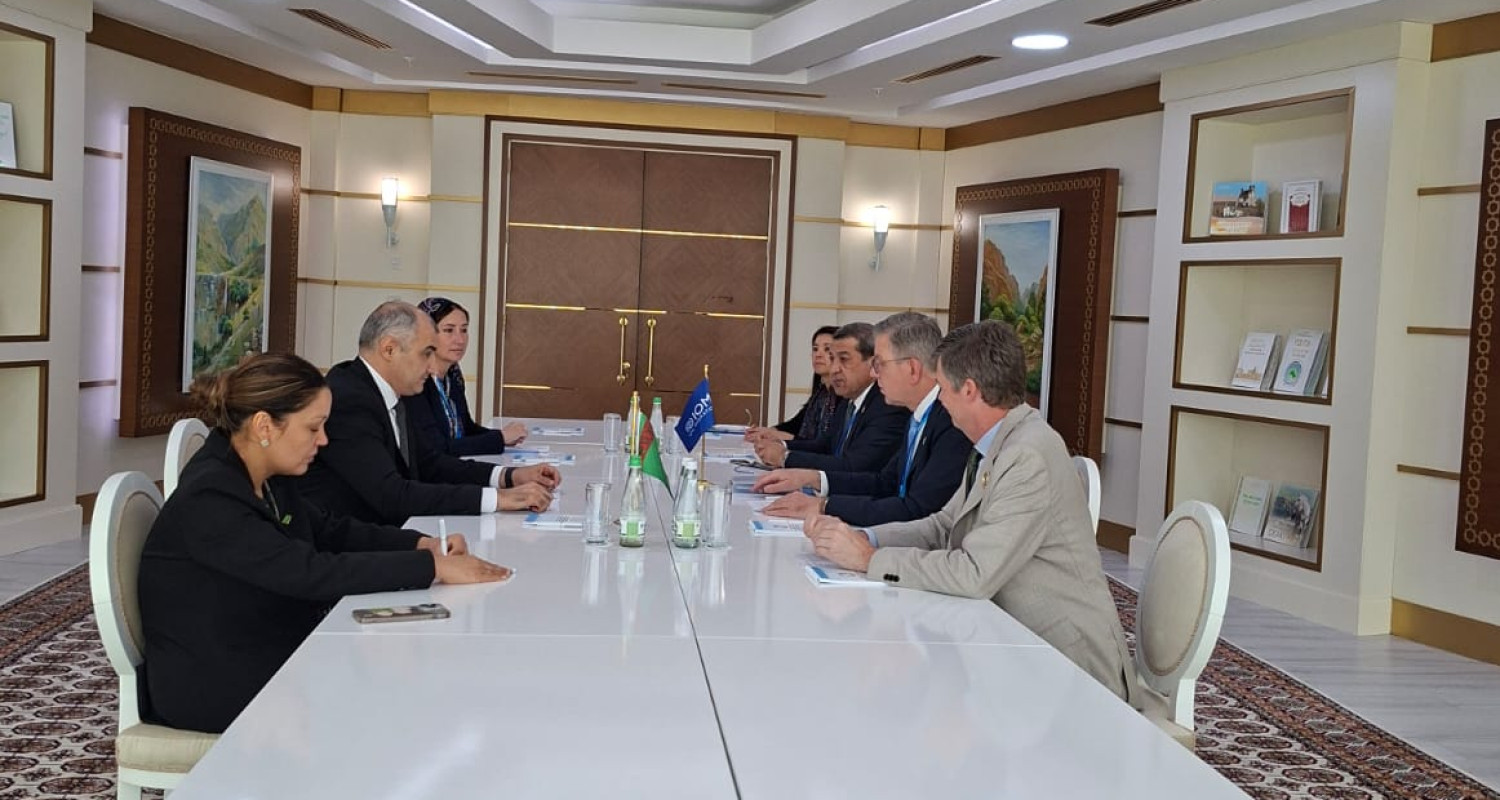 Turkmenistan and IOM reaffirm partnership for safe and orderly migration