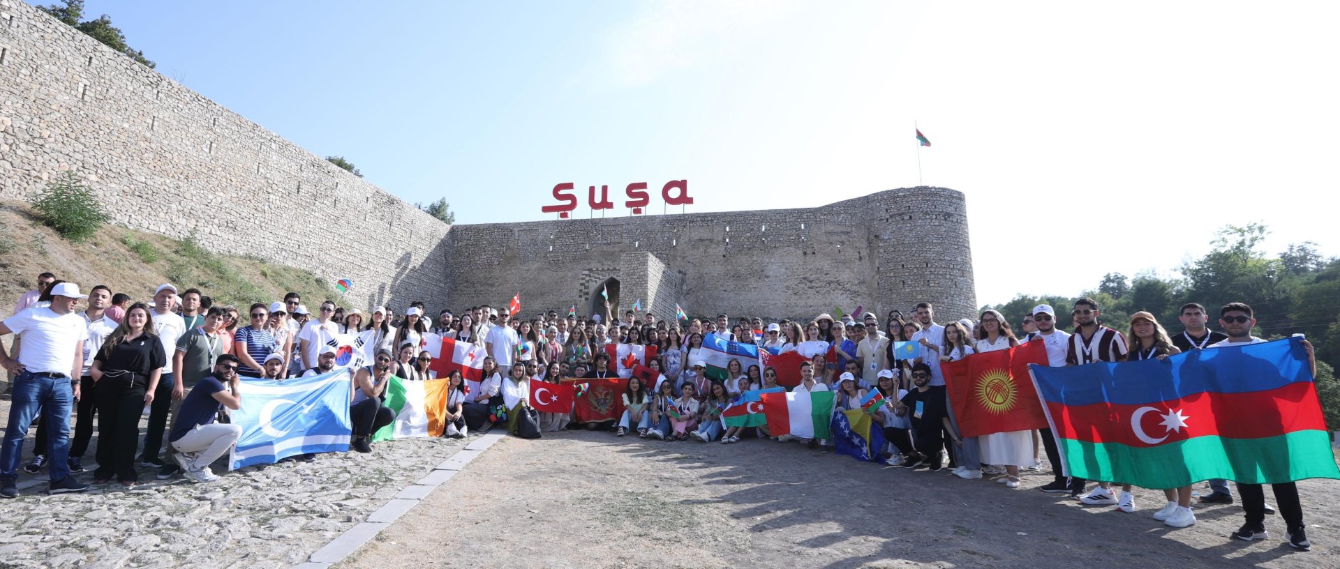 Participants of VI Diaspora Youth Summer Camp visit Azerbaijan's Shusha (PHOTO)