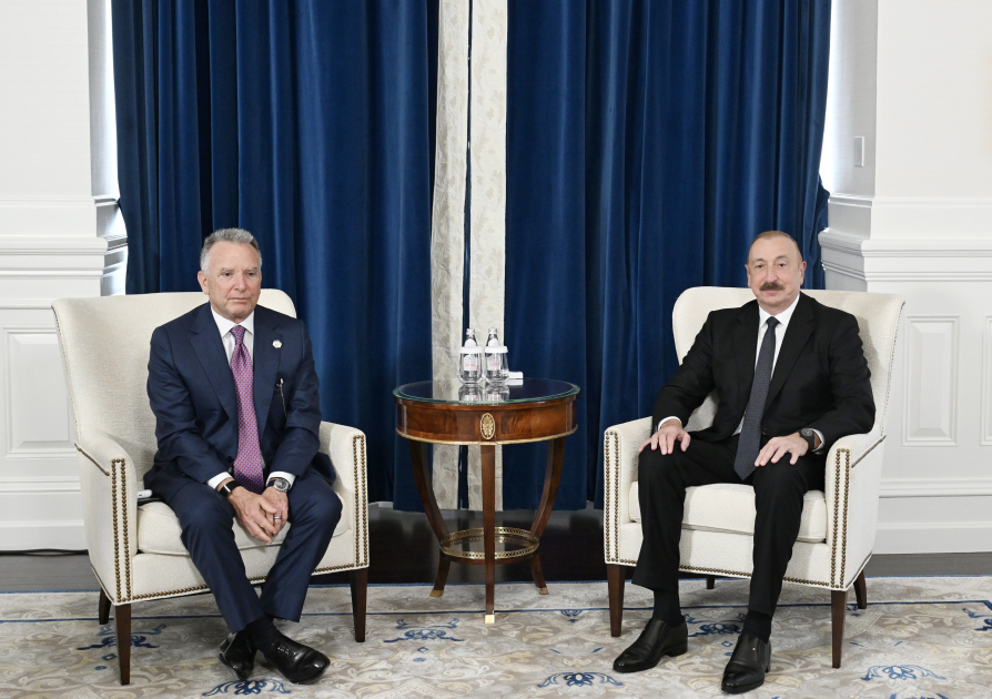 President Ilham Aliyev meets with Steve Witkoff in Washington (PHOTO/VIDEO)