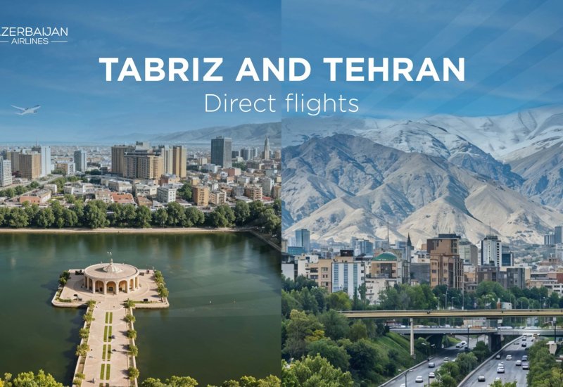 AZAL launches flights to two cities in Iran
