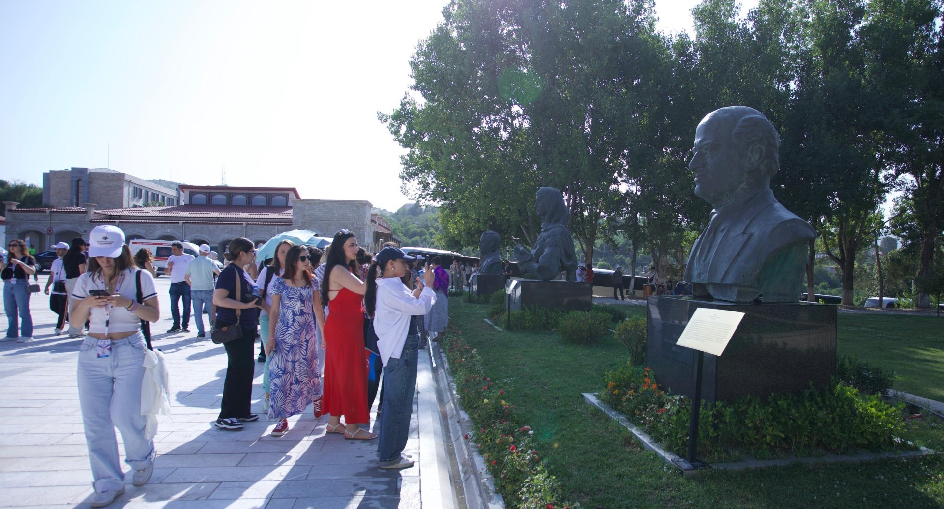Participants of VI Diaspora Youth Summer Camp visit Azerbaijan's Shusha (PHOTO)