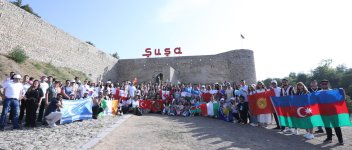 Participants of VI Diaspora Youth Summer Camp visit Azerbaijan's Shusha (PHOTO)