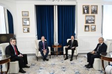 President Ilham Aliyev meets with Steve Witkoff in Washington (PHOTO/VIDEO)