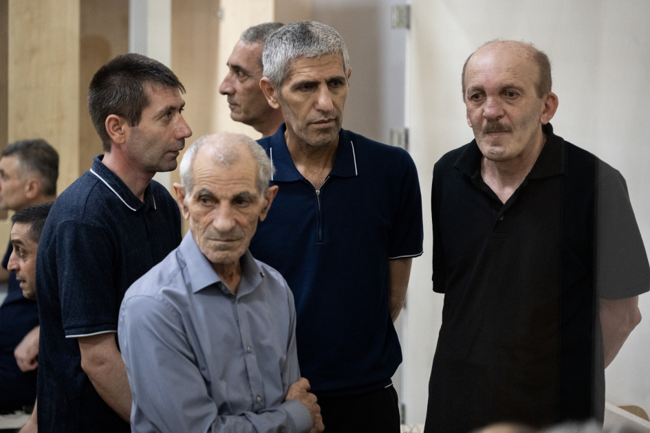 Victims of Armenian armed forces’ attacks, mine explosions, torture in captivity, and missing relatives testify in court (PHOTO)