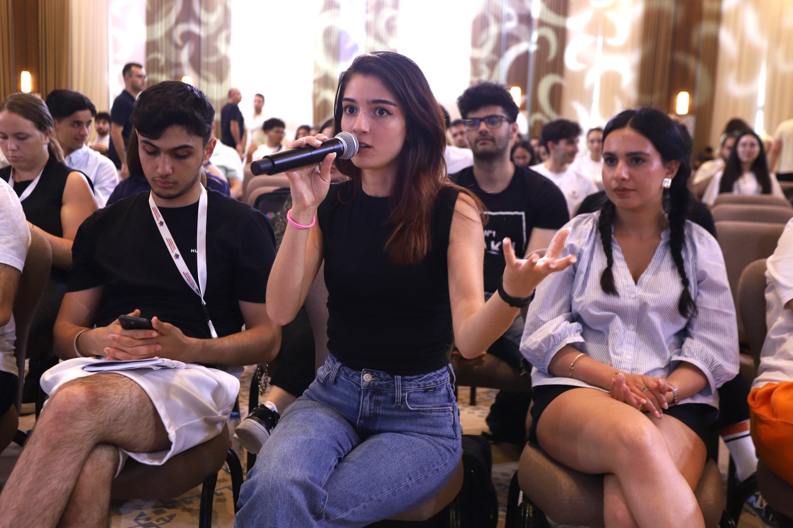 Azerbaijani Khankendi hosts Diaspora's interactive session on Global Virtual Networks (PHOTO)