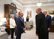 President Ilham Aliyev arrives at White House (PHOTO/VIDEO)