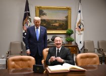 President Ilham Aliyev arrives at White House (PHOTO/VIDEO)