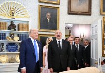 President Ilham Aliyev arrives at White House (PHOTO/VIDEO)