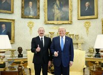 President Ilham Aliyev arrives at White House (PHOTO/VIDEO)