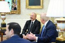 President Ilham Aliyev arrives at White House (PHOTO/VIDEO)