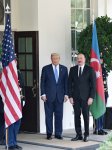 President Ilham Aliyev arrives at White House (PHOTO/VIDEO)