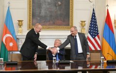 Presidents of Azerbaijan and U.S., and Prime Minister of Armenia made press statements at the White House (PHOTO/VIDEO)