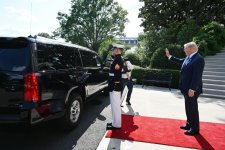 Presidents of Azerbaijan and U.S., and Prime Minister of Armenia made press statements at the White House (PHOTO/VIDEO)