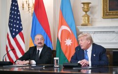 Presidents of Azerbaijan and U.S., and Prime Minister of Armenia made press statements at the White House (PHOTO/VIDEO)