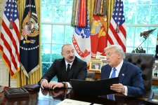 President Ilham Aliyev, Donald Trump sign Memorandum of Understanding (PHOTO/VIDEO)