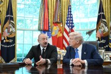 President Ilham Aliyev, Donald Trump sign Memorandum of Understanding (PHOTO/VIDEO)