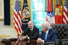 President Ilham Aliyev, Donald Trump sign Memorandum of Understanding (PHOTO/VIDEO)