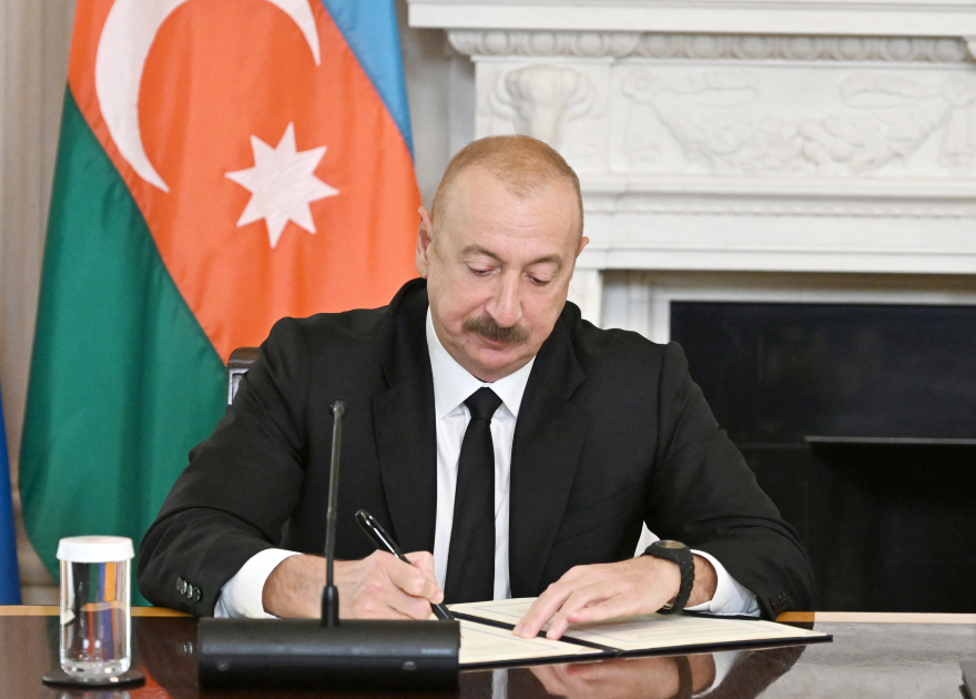 Joint Declaration signed on meeting between President of Azerbaijan and Prime Minister of Armenia held in Washington (PHOTO/VIDEO)