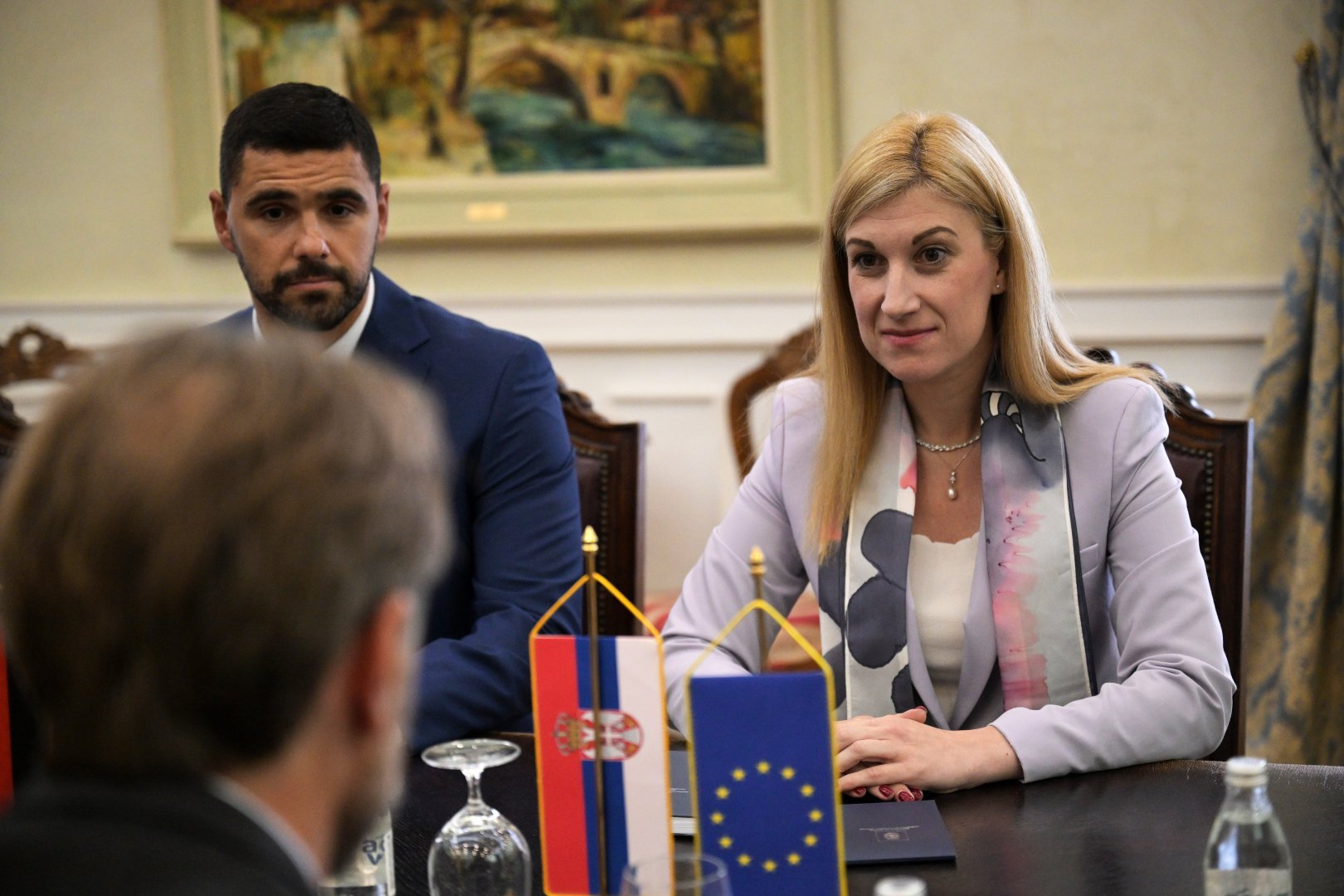 EU Mission head holds key meeting with Serbian officials (PHOTO)