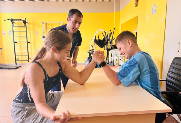 Another wave of Ukrainian children receives holistic rehabilitation in Azerbaijan's Gabala