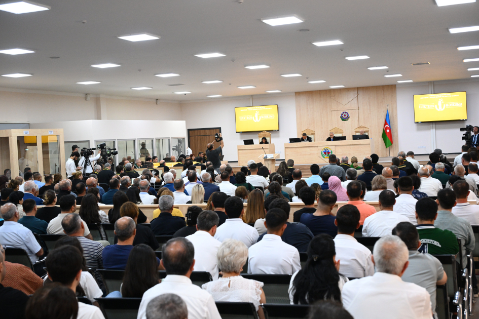 Trial of Armenian individuals accused of war crimes and crimes against humanity continues (PHOTO)