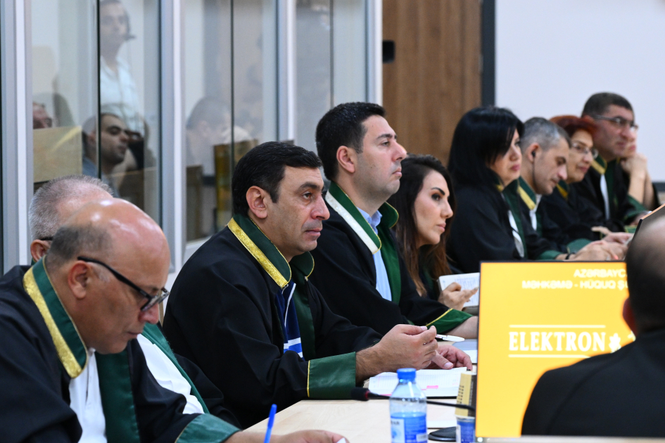 Trial of Armenian individuals accused of war crimes and crimes against humanity continues (PHOTO)