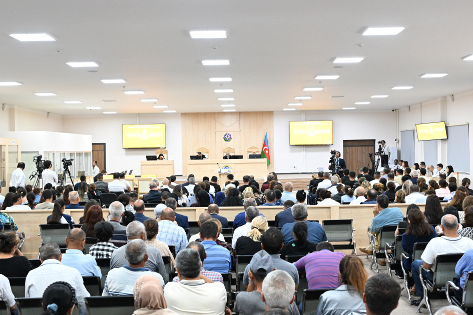 Ruben Vardanyan's trial hears evidences from victims and their legal heirs in Azerbaijan (PHOTO)