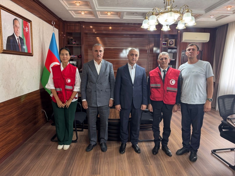 Azerbaijan Red Crescent Society to resume activities in Khankendi (PHOTO)