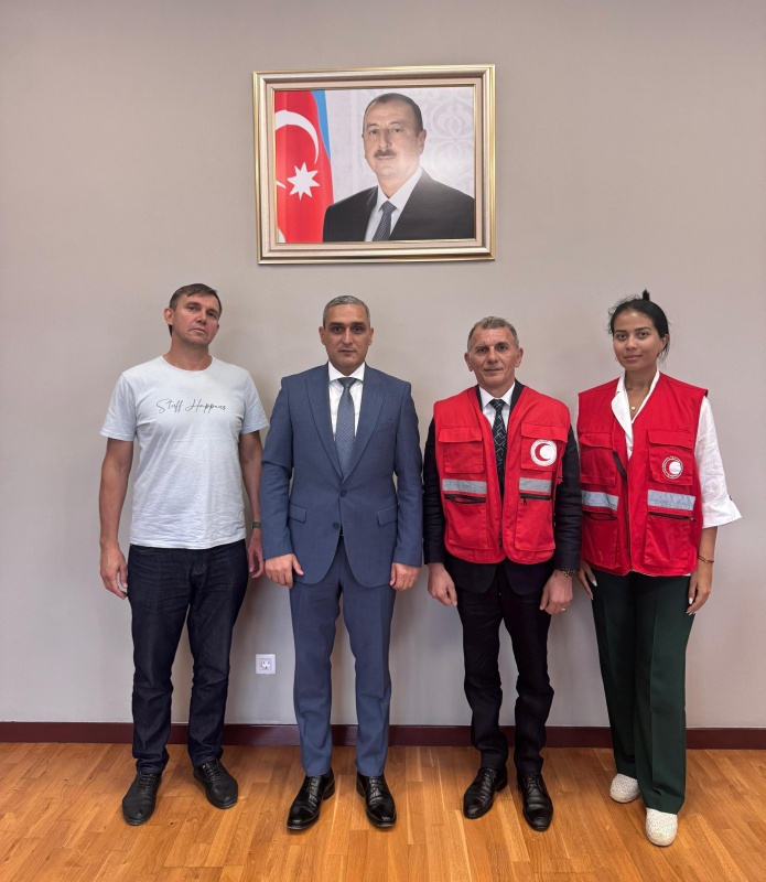 Azerbaijan Red Crescent Society to resume activities in Khankendi (PHOTO)