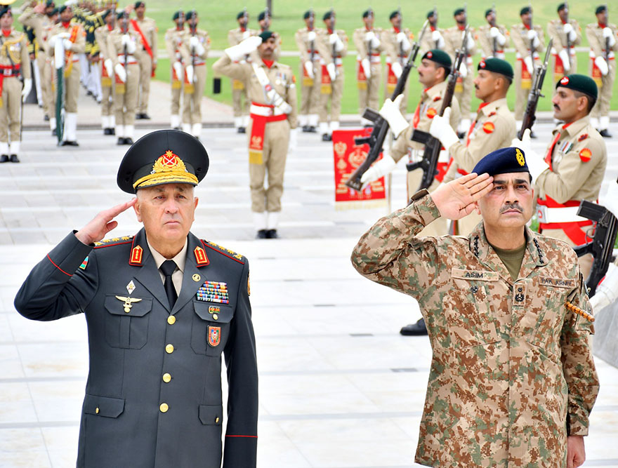 Chief of Azerbaijan Army's General Staff visits Pakistan (PHOTO)