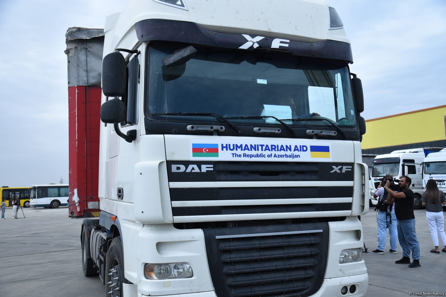 Azerbaijan sends over another round of humanitarian aid to Ukraine (PHOTO/VIDEO)