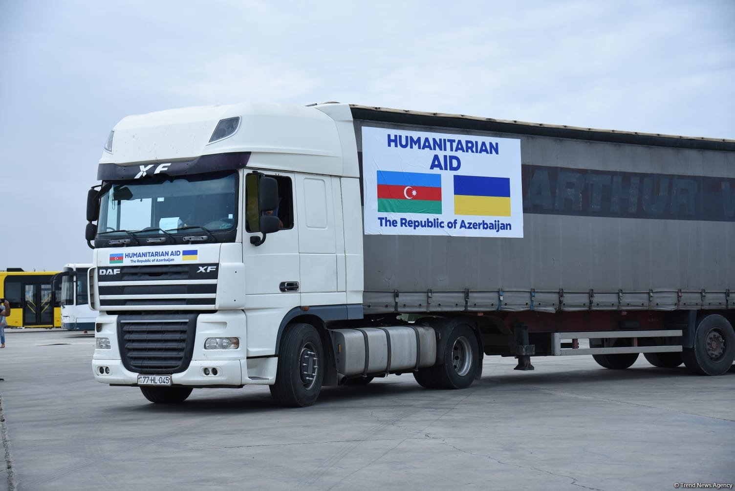 Azerbaijan sends over another round of humanitarian aid to Ukraine (PHOTO/VIDEO)