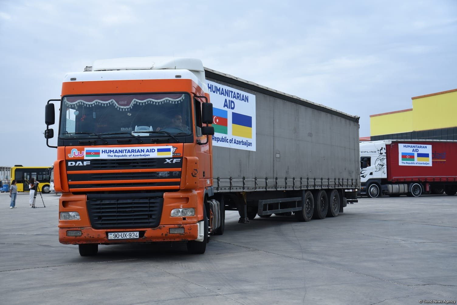 Azerbaijan sends over another round of humanitarian aid to Ukraine (PHOTO/VIDEO)