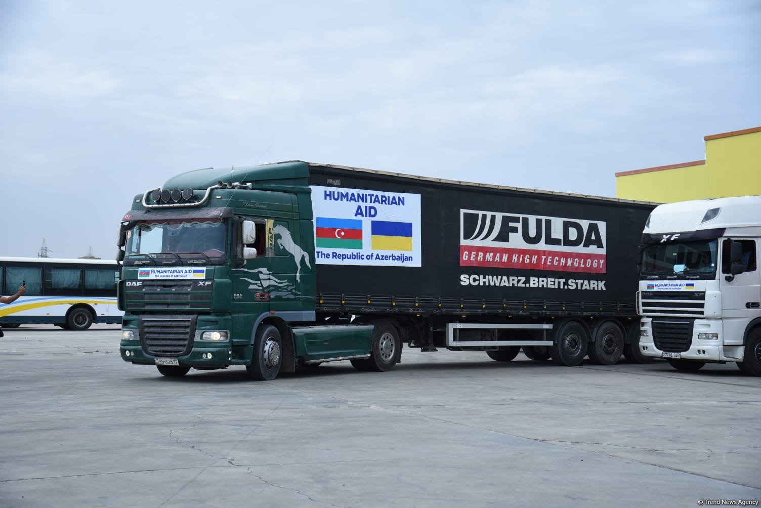 Azerbaijan sends over another round of humanitarian aid to Ukraine (PHOTO/VIDEO)