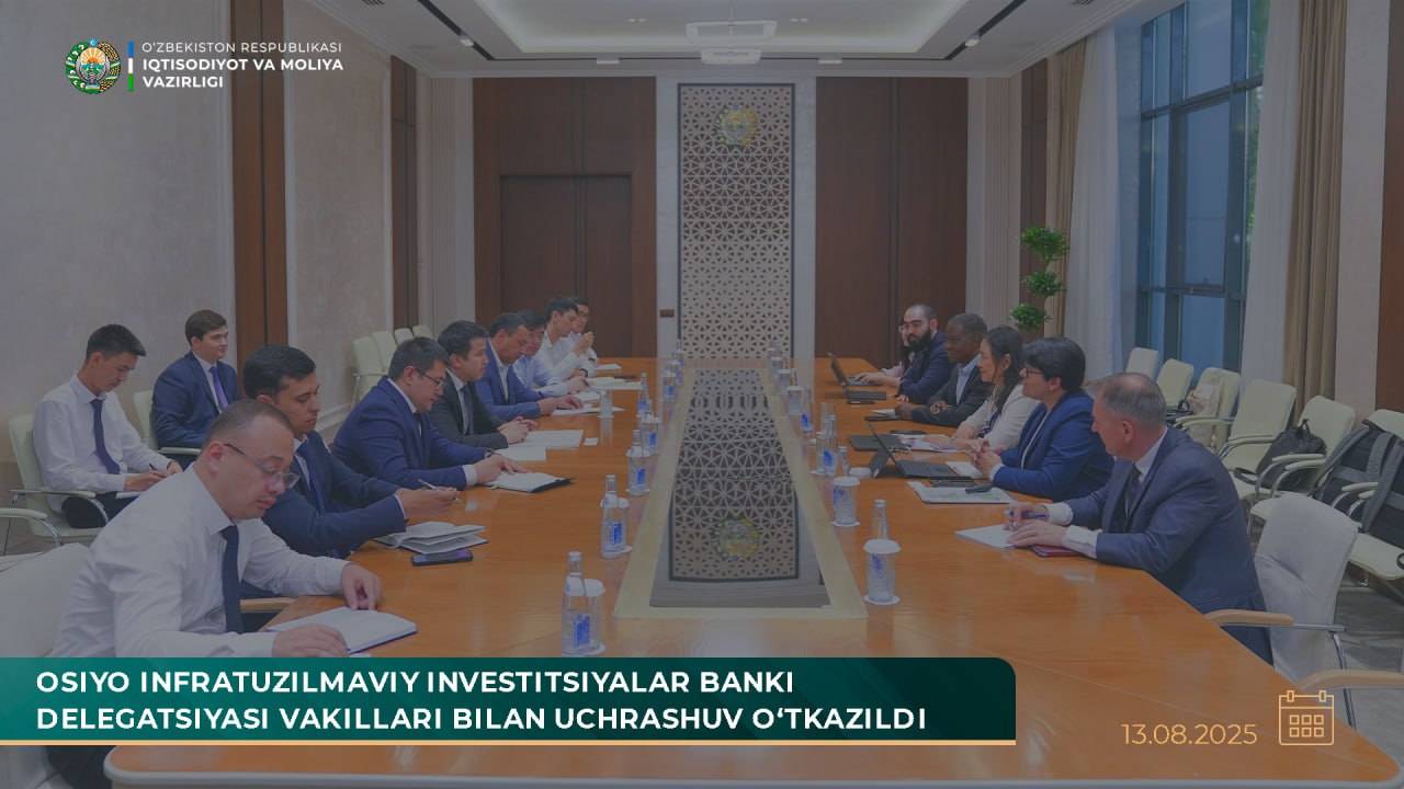 Uzbekistan, AIIB reaffirm partnership on key infrastructure initiatives