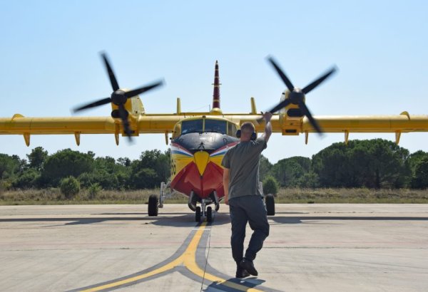 Croatian Air Force sends Canadair to Montenegro for firefighting mission (PHOTO)