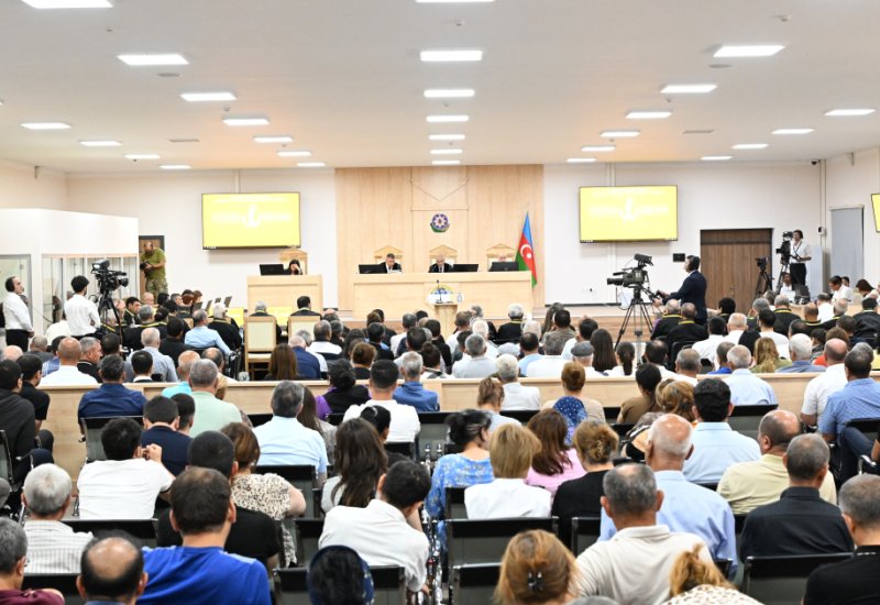 Trial of Armenian individuals accused of war crimes and crimes against humanity continues (PHOTO)