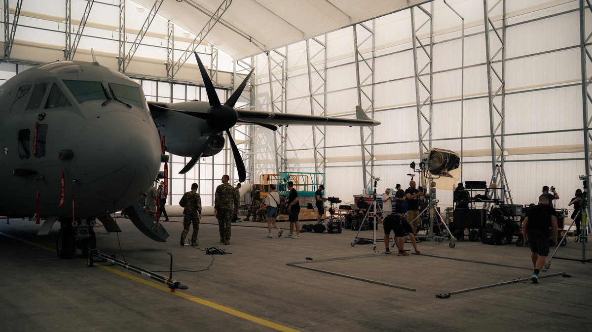Slovenian Armed Forces support key film shoot days (PHOTO)