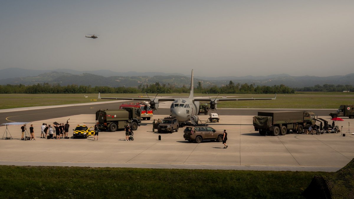 Slovenian Armed Forces support key film shoot days (PHOTO)