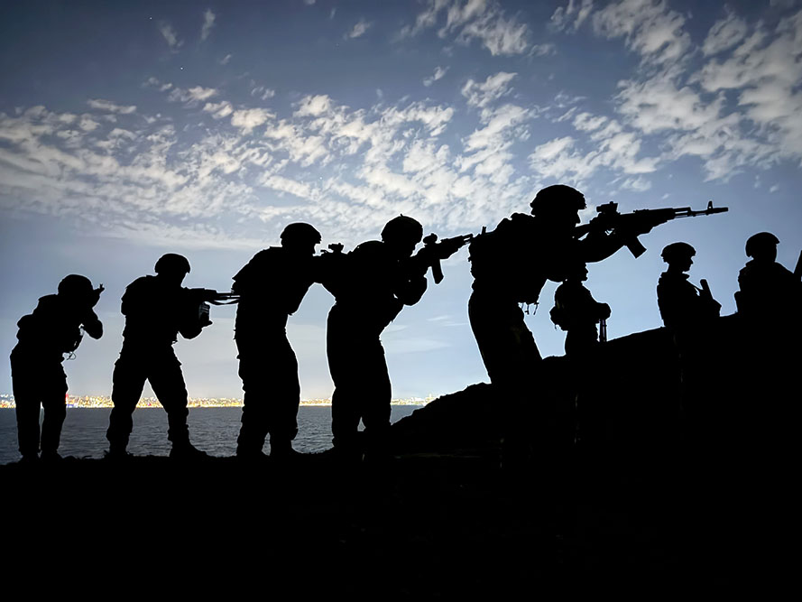 Azerbaijan's Navy holds live-fire tactical exercise with defense minister's tasks (PHOTO)