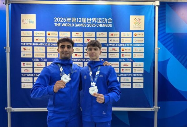 Azerbaijani gymnasts win several silver medals at World Games (PHOTO)