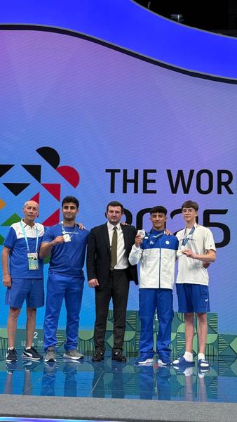 Azerbaijani gymnasts win several silver medals at World Games (PHOTO)