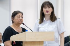 Forcibly displaced persons, including those injured, and whose relatives killed due to attacks by Armenian armed forces testify in court (PHOTO)