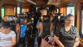 First group of ex-IDPs departs for native Kolatagh village in Azerbaijan's Aghdara (PHOTO)