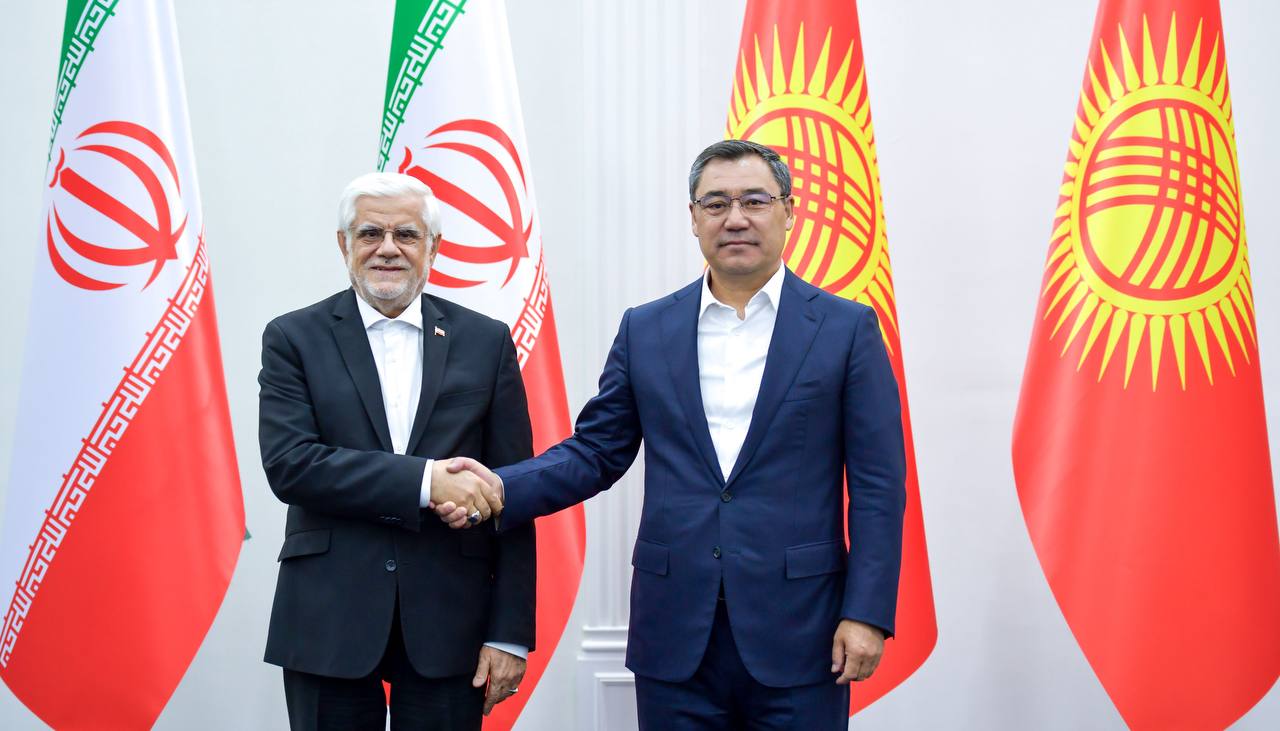 President of Kyrgyzstan, Iran’s First VP meet to discuss transport-transit co-op