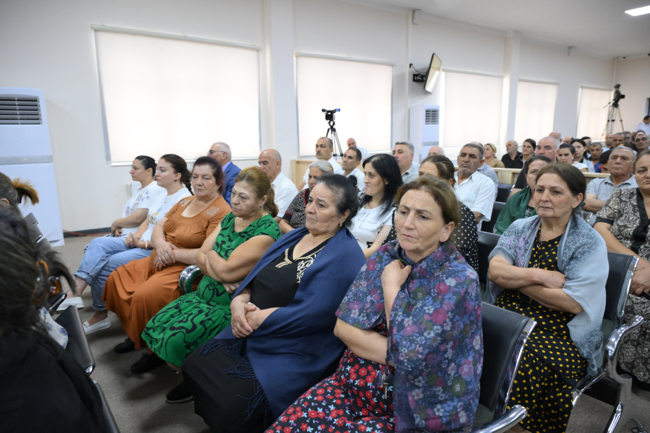 Forcibly displaced persons, including those injured, and whose relatives killed due to attacks by Armenian armed forces testify in court (PHOTO)