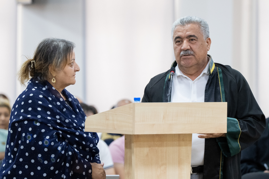 Forcibly displaced persons, including those injured, and whose relatives killed due to attacks by Armenian armed forces testify in court (PHOTO)