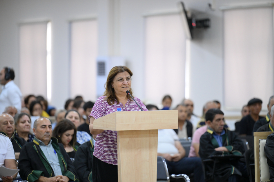 Forcibly displaced persons, including those injured, and whose relatives killed due to attacks by Armenian armed forces testify in court (PHOTO)
